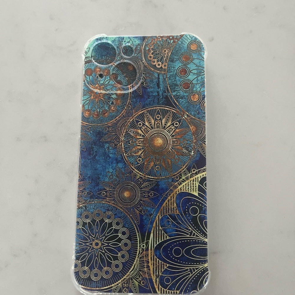 Blue Mandala Phone Case